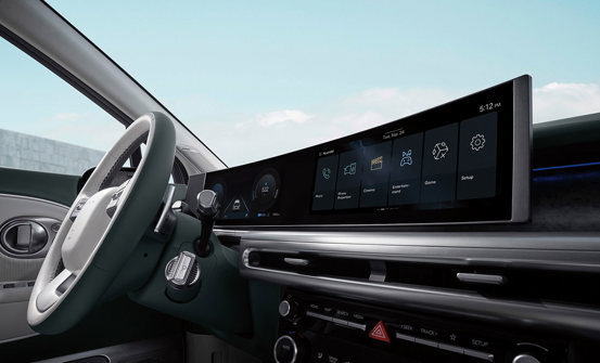 Integreret panoramaskærm