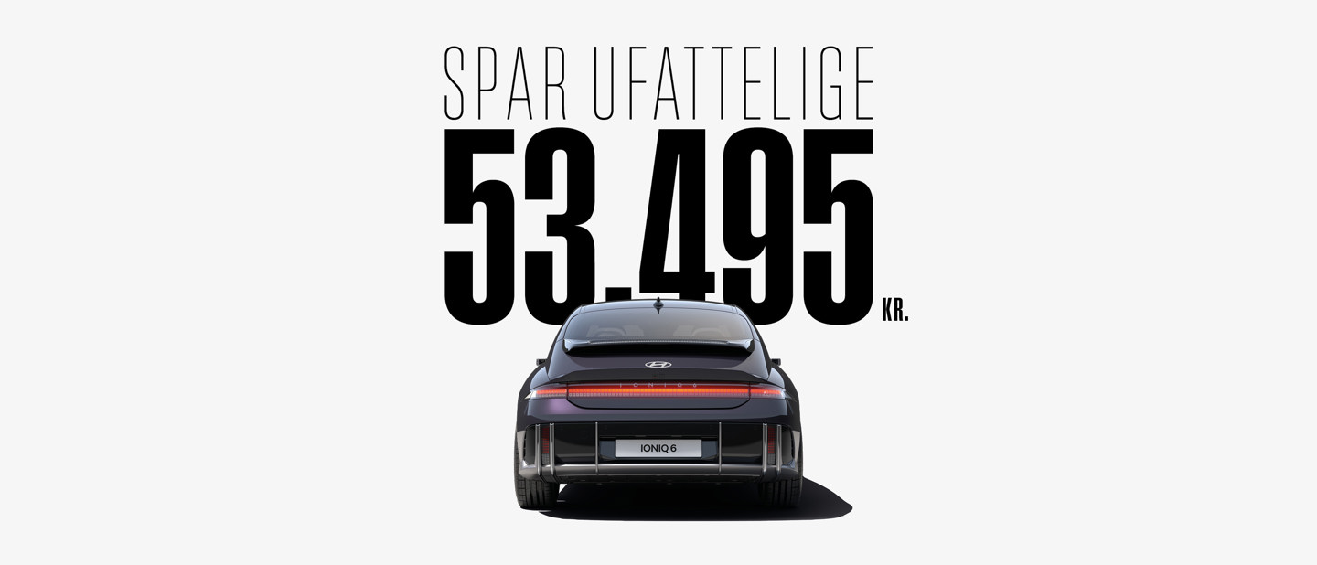 Spar penge på IONIQ 6 nu